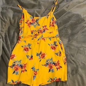 GUESS Yellow Romper